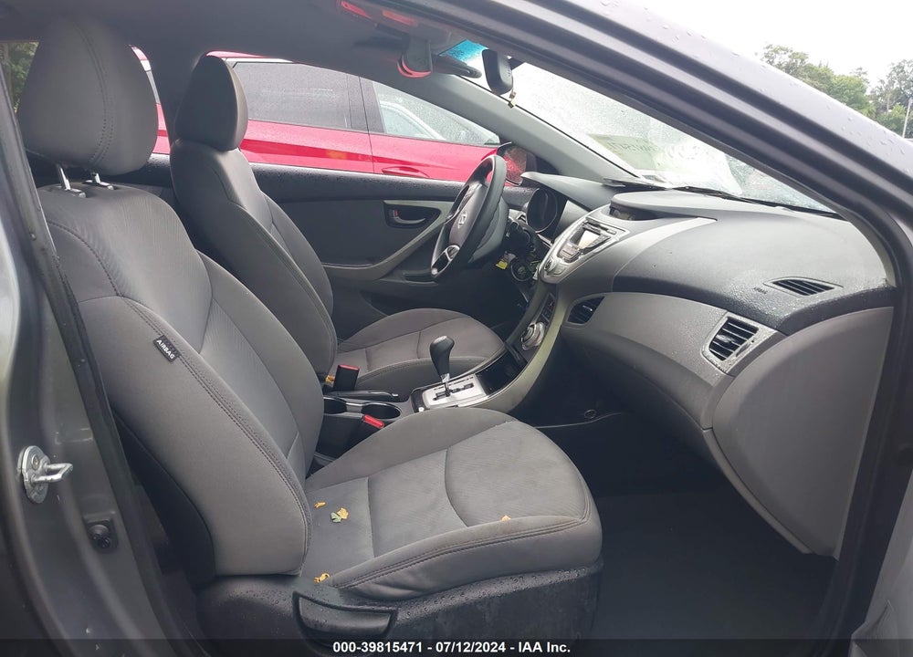 2012 HYUNDAI ELANTRA GLS VIN: 5NPDH4AE9CH116686