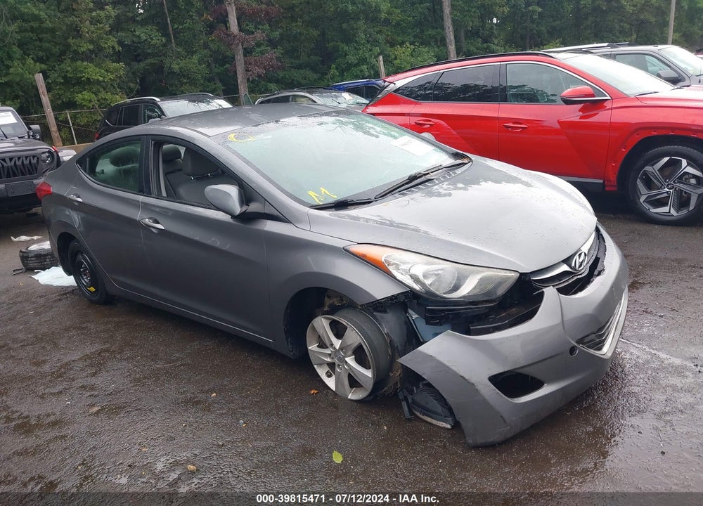2012 HYUNDAI ELANTRA GLS VIN: 5NPDH4AE9CH116686