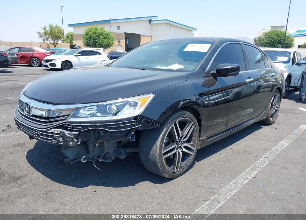 2017 HONDA ACCORD SPORT VIN: 1HGCR2F5XHA256297