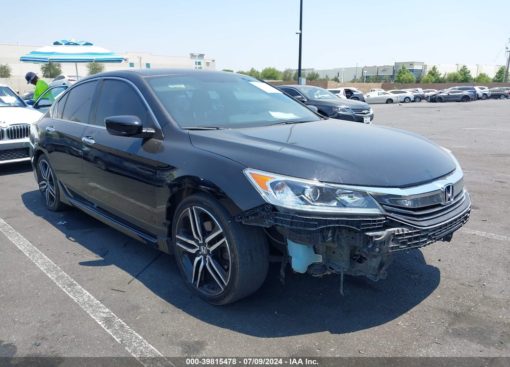 2017 HONDA ACCORD SPORT VIN: 1HGCR2F5XHA256297