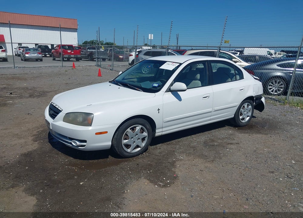 2004 HYUNDAI ELANTRA GLS/GT VIN: KMHDN46D64U769018