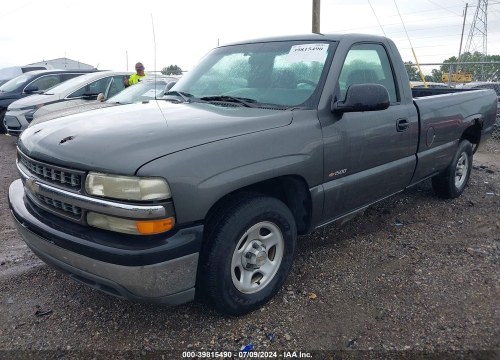 2002 CHEVROLET SILVERADO 1500 COMMERCIAL VIN: 1GCEC14W02Z262813