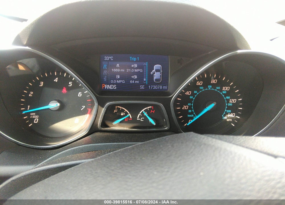 2014 FORD ESCAPE SE VIN: 1FMCU0GX4EUE14463