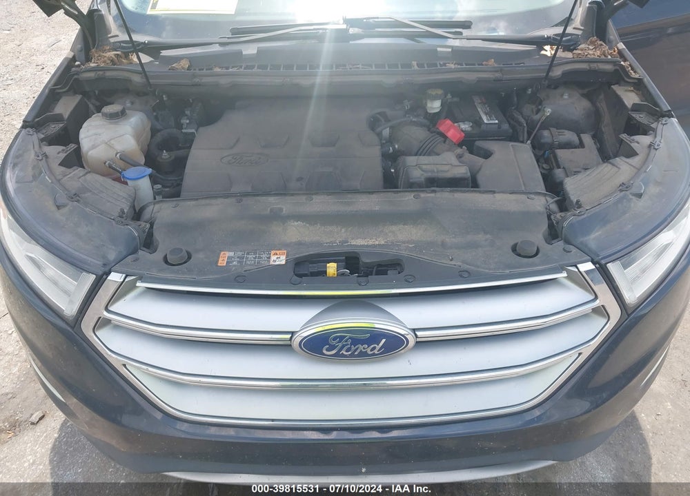 2016 FORD EDGE TITANIUM VIN: 2FMPK4K85GBB83001