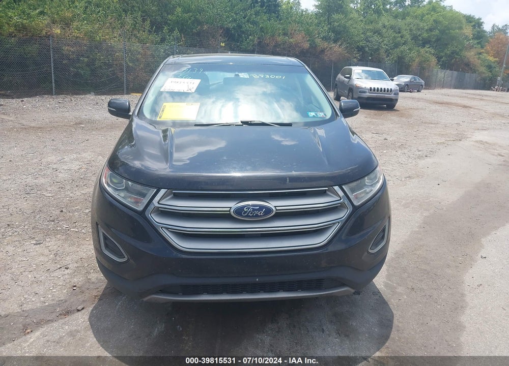 2016 FORD EDGE TITANIUM VIN: 2FMPK4K85GBB83001