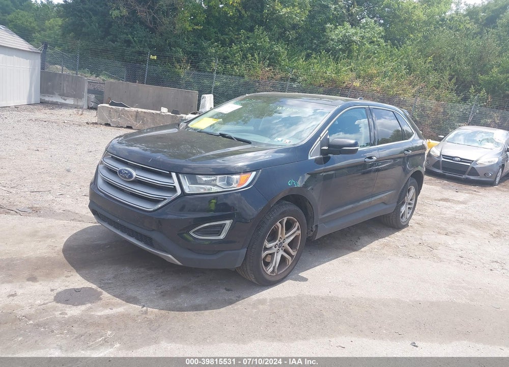 2016 FORD EDGE TITANIUM VIN: 2FMPK4K85GBB83001