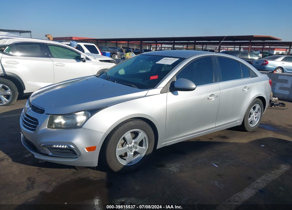 2015 CHEVROLET CRUZE 1LT AUTO VIN: 1G1PC5SB5F7102534
