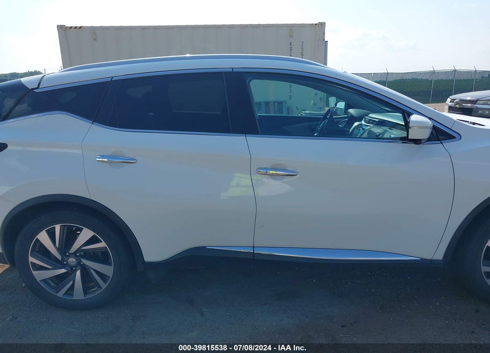 2015 NISSAN MURANO PLATINUM VIN: 5N1AZ2MH1FN263238
