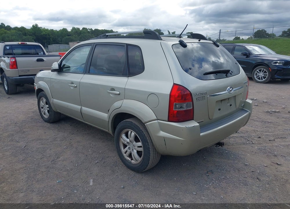 2007 HYUNDAI TUCSON LIMITED/SE VIN: KM8JN72D97U508433