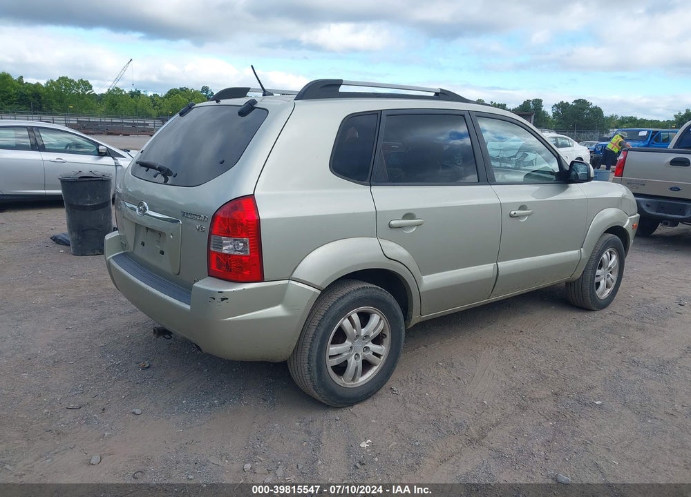 2007 HYUNDAI TUCSON LIMITED/SE VIN: KM8JN72D97U508433