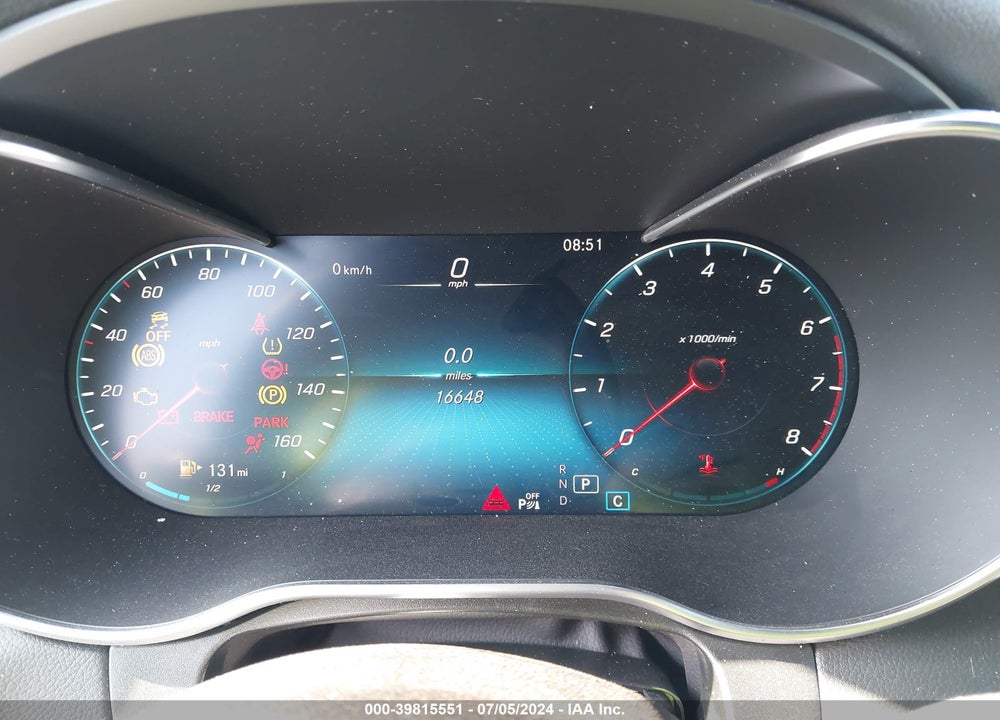 2021 MERCEDES-BENZ GLC 300 SUV VIN: W1N0G8DB0MV306980