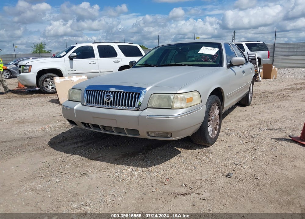 2008 MERCURY GRAND MARQUIS LS VIN: 2MEFM75V38X662842