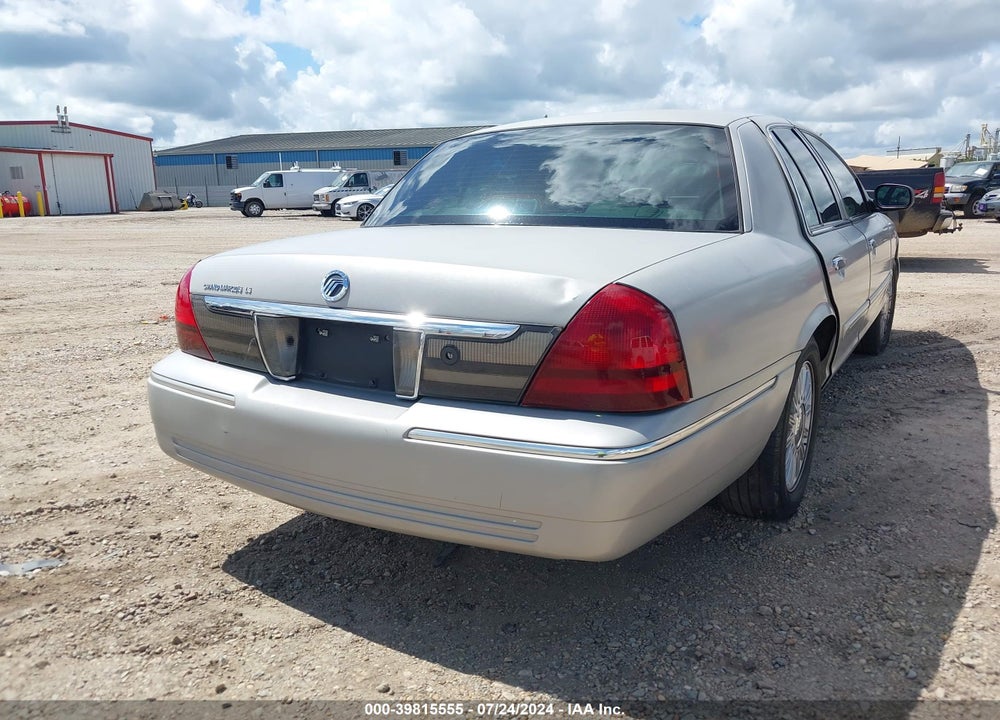 2008 MERCURY GRAND MARQUIS LS VIN: 2MEFM75V38X662842