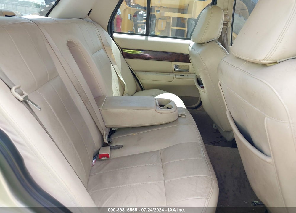 2008 MERCURY GRAND MARQUIS LS VIN: 2MEFM75V38X662842