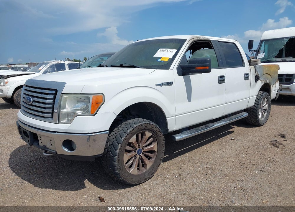 2012 FORD F-150 XLT VIN: 1FTFW1EFXCFC75470
