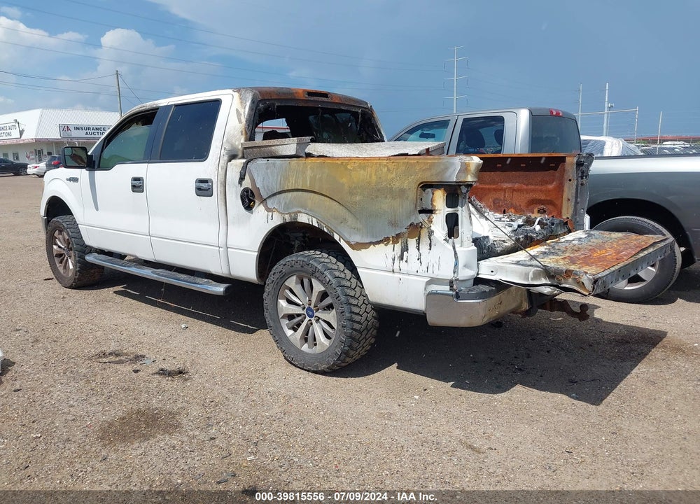 2012 FORD F-150 XLT VIN: 1FTFW1EFXCFC75470