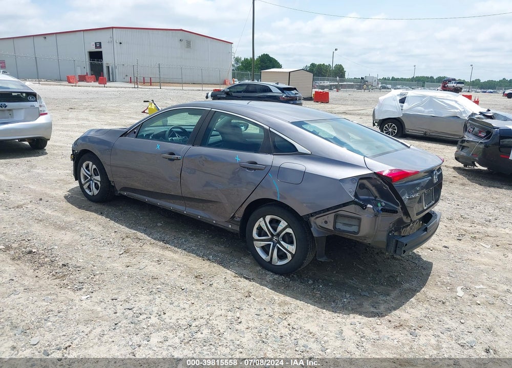 2018 HONDA CIVIC LX VIN: 19XFC2F53JE021434