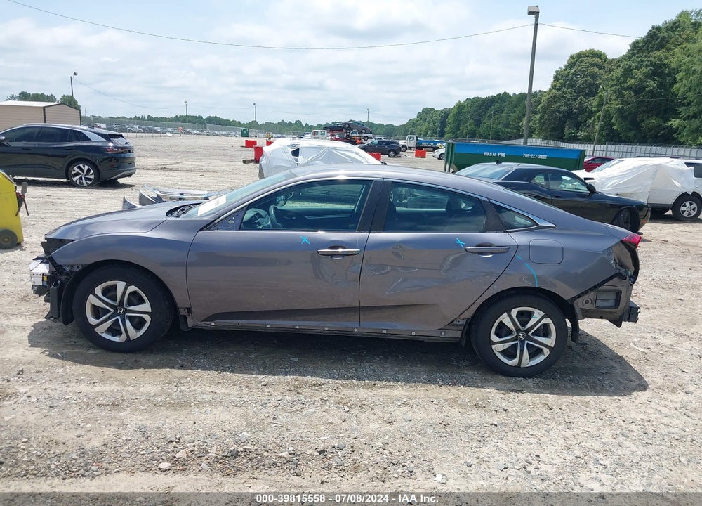 2018 HONDA CIVIC LX VIN: 19XFC2F53JE021434