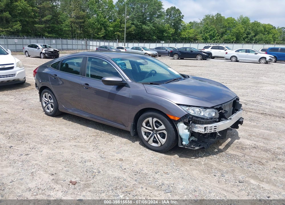 2018 HONDA CIVIC LX VIN: 19XFC2F53JE021434