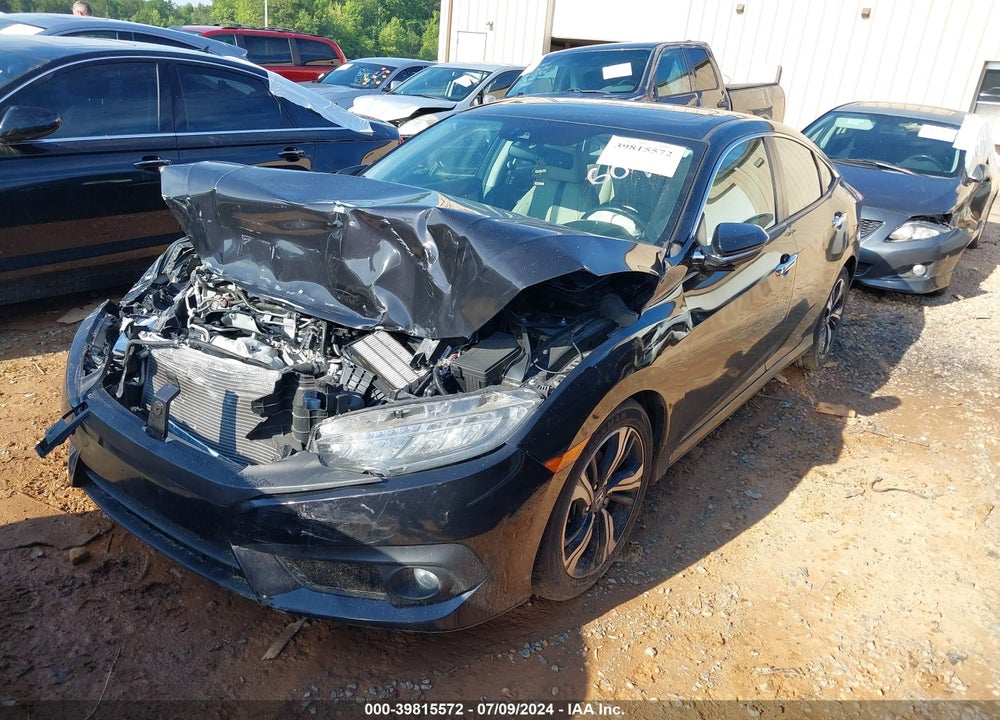 2016 HONDA CIVIC TOURING VIN: 19XFC1F91GE206099