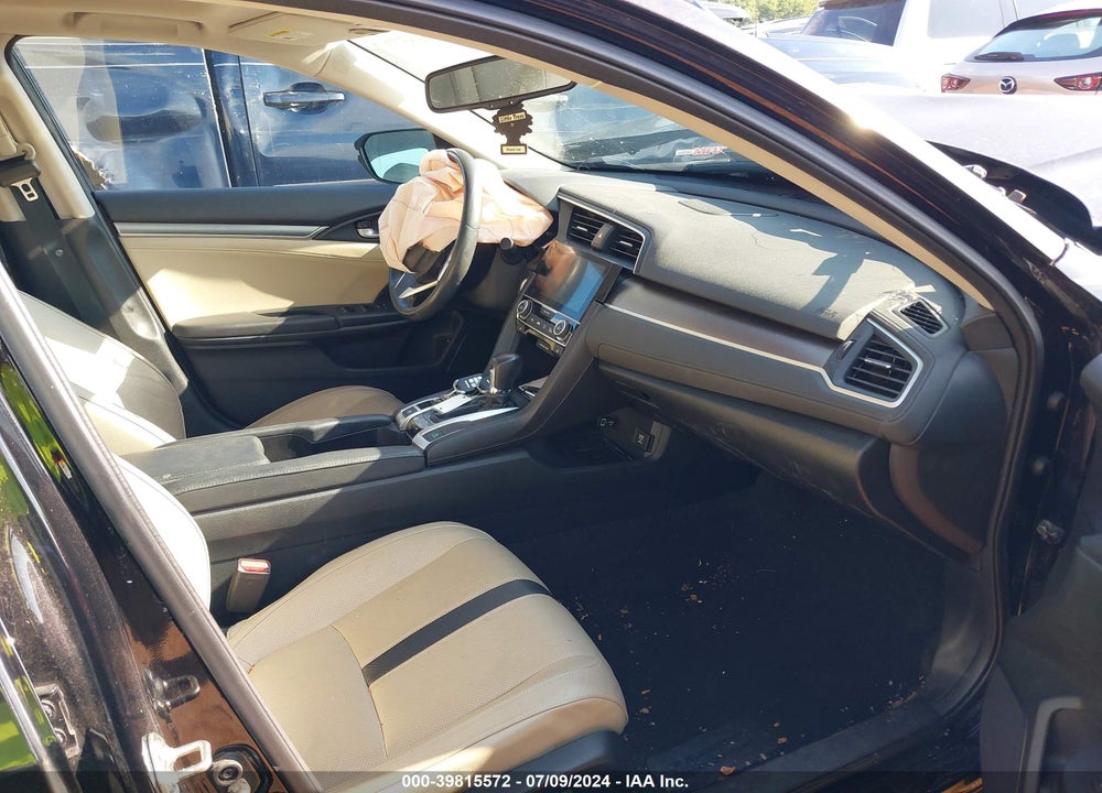 2016 HONDA CIVIC TOURING VIN: 19XFC1F91GE206099