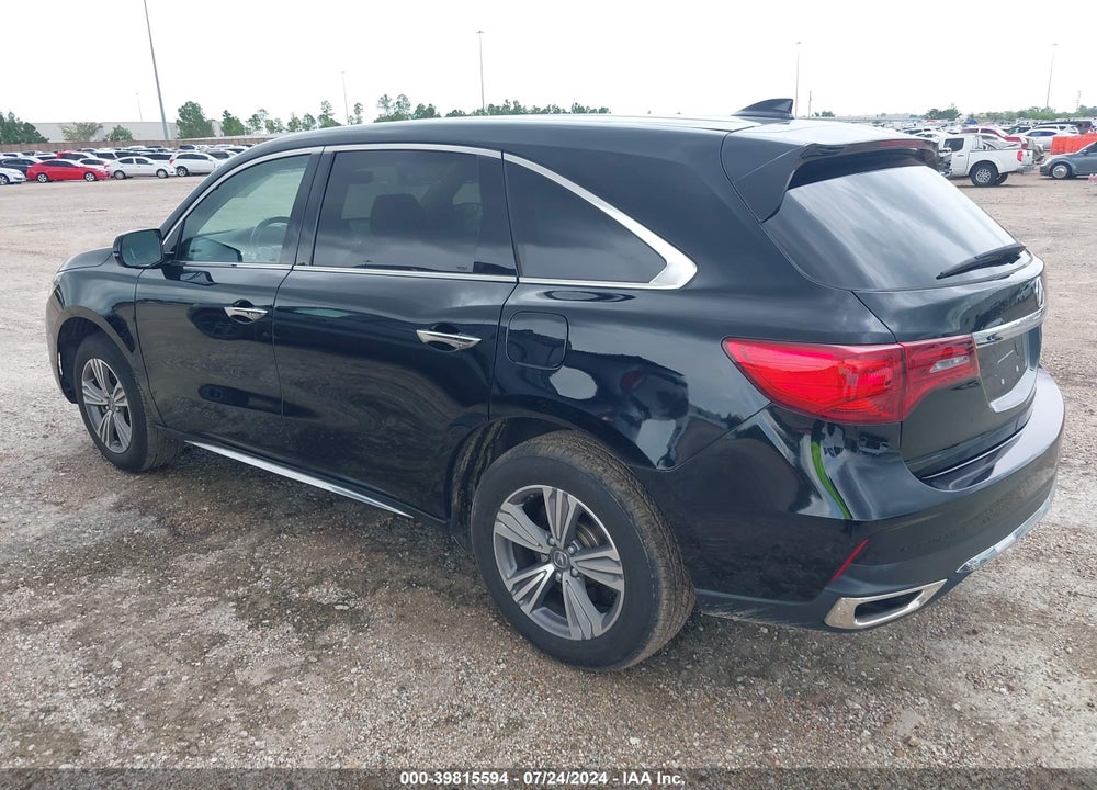 2020 ACURA MDX STANDARD VIN: 5J8YD4H32LL004438