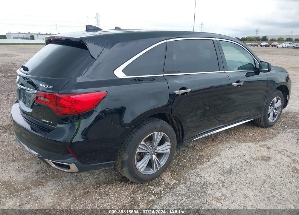 2020 ACURA MDX STANDARD VIN: 5J8YD4H32LL004438