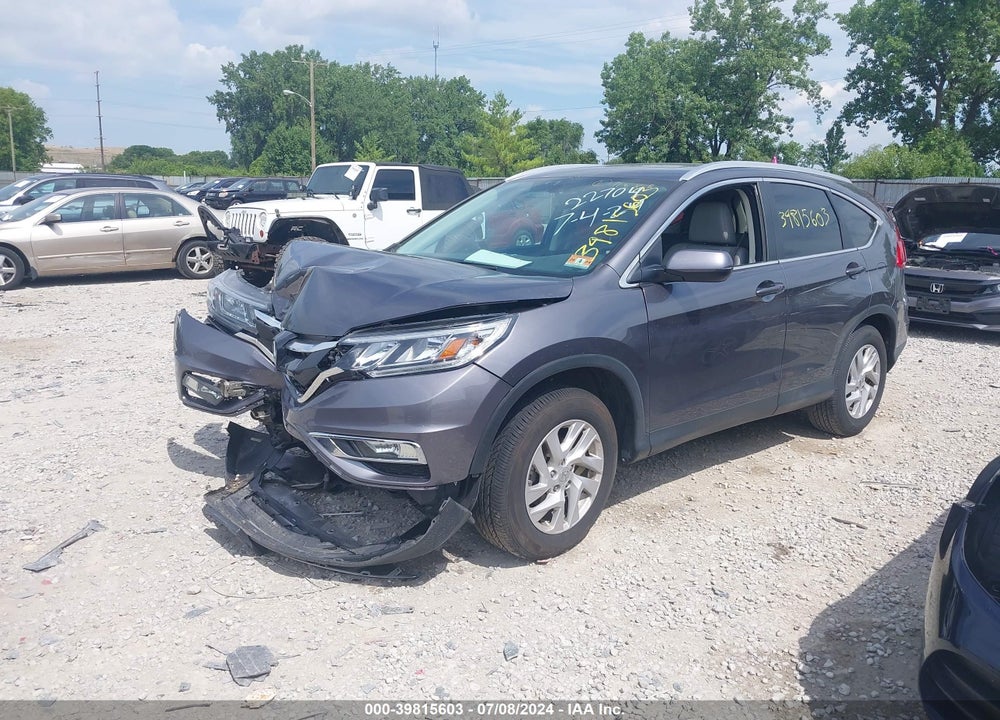 2015 HONDA CR-V EX-L VIN: 2HKRM4H70FH641164