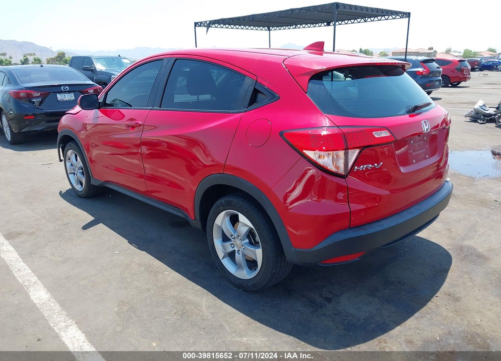 2017 HONDA HR-V LX VIN: 3CZRU5H30HG709603