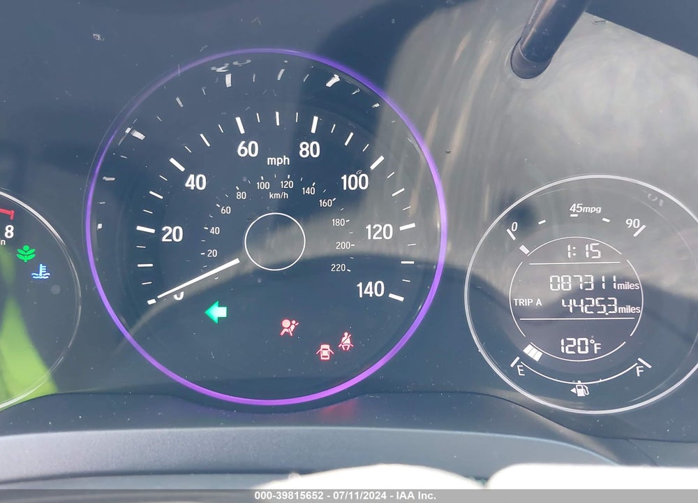 2017 HONDA HR-V LX VIN: 3CZRU5H30HG709603