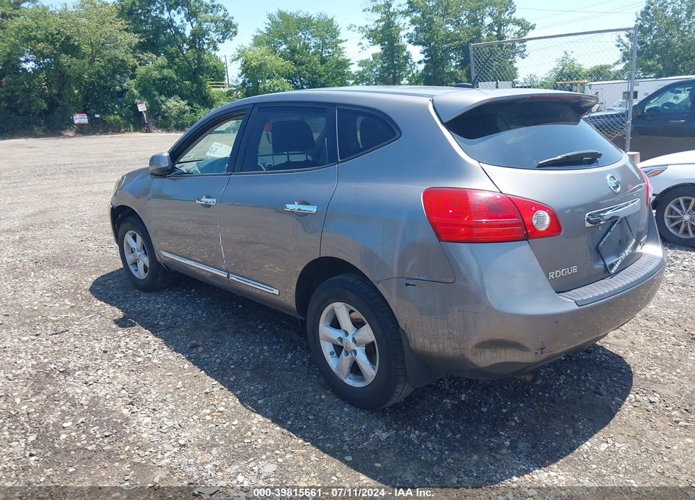 2013 NISSAN ROGUE S VIN: JN8AS5MV1DW663988