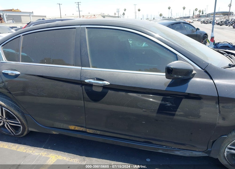 2016 HONDA ACCORD SPORT VIN: 1HGCR2F55GA013219