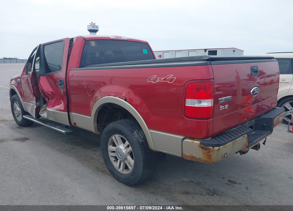 2008 FORD F-150 60TH ANNIVERSARY/FX4/KING RANCH/LARIAT/XLT VIN: 1FTPW14V48FB96302