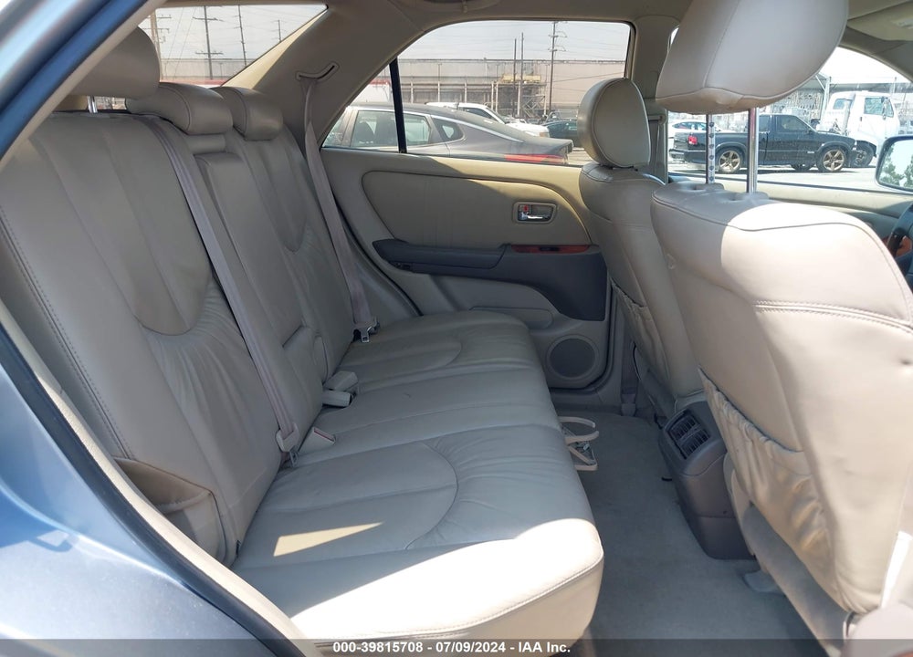 2001 LEXUS RX 300 VIN: JTJHF10UX10233442