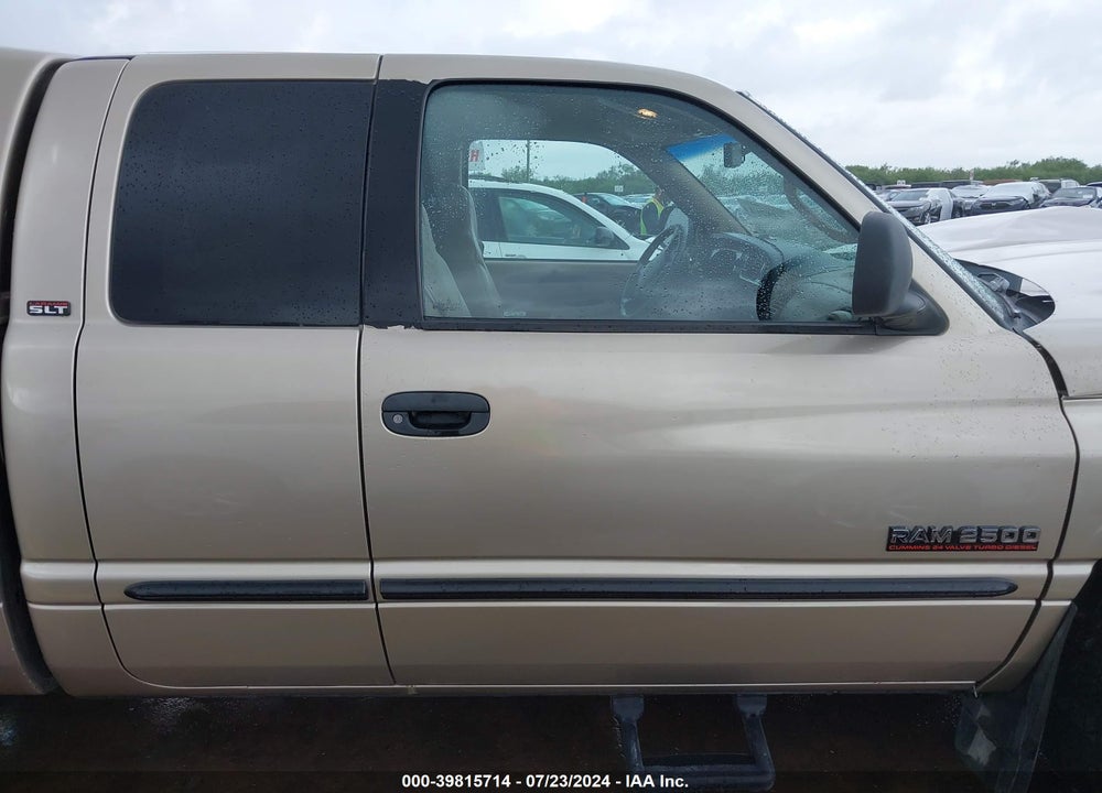 2002 DODGE RAM 2500 ST VIN: 3B7KC23612M287487