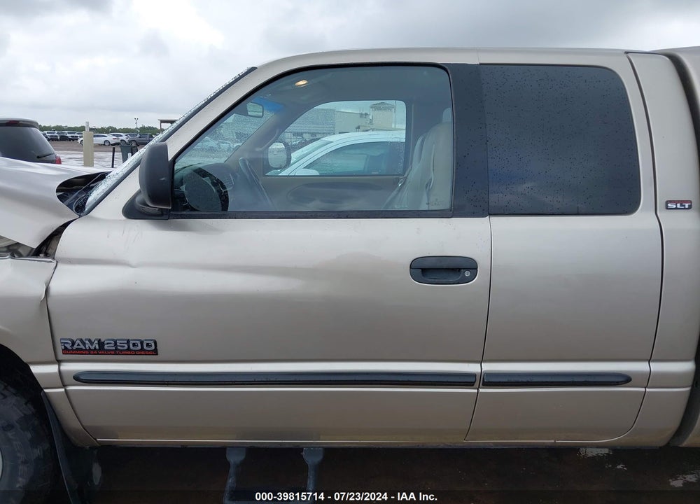2002 DODGE RAM 2500 ST VIN: 3B7KC23612M287487
