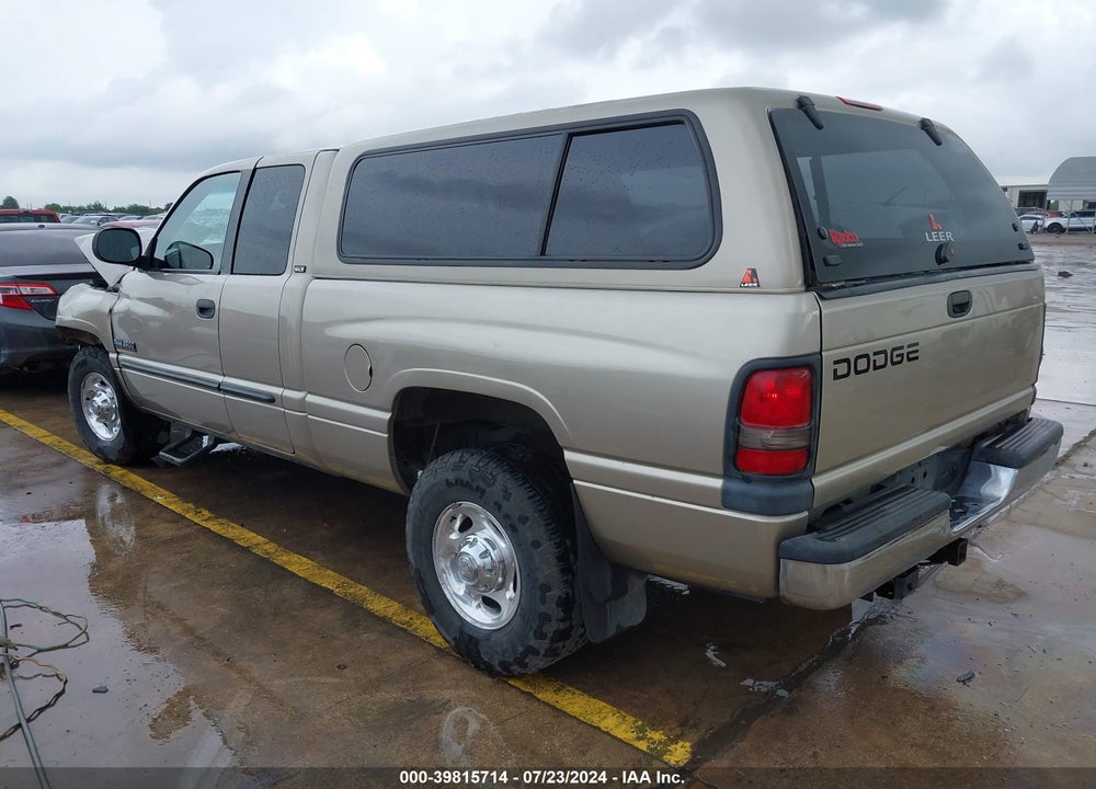 2002 DODGE RAM 2500 ST VIN: 3B7KC23612M287487