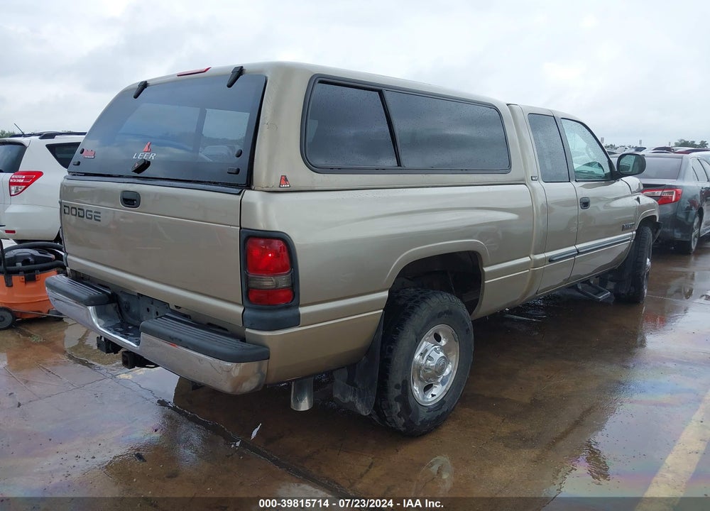 2002 DODGE RAM 2500 ST VIN: 3B7KC23612M287487