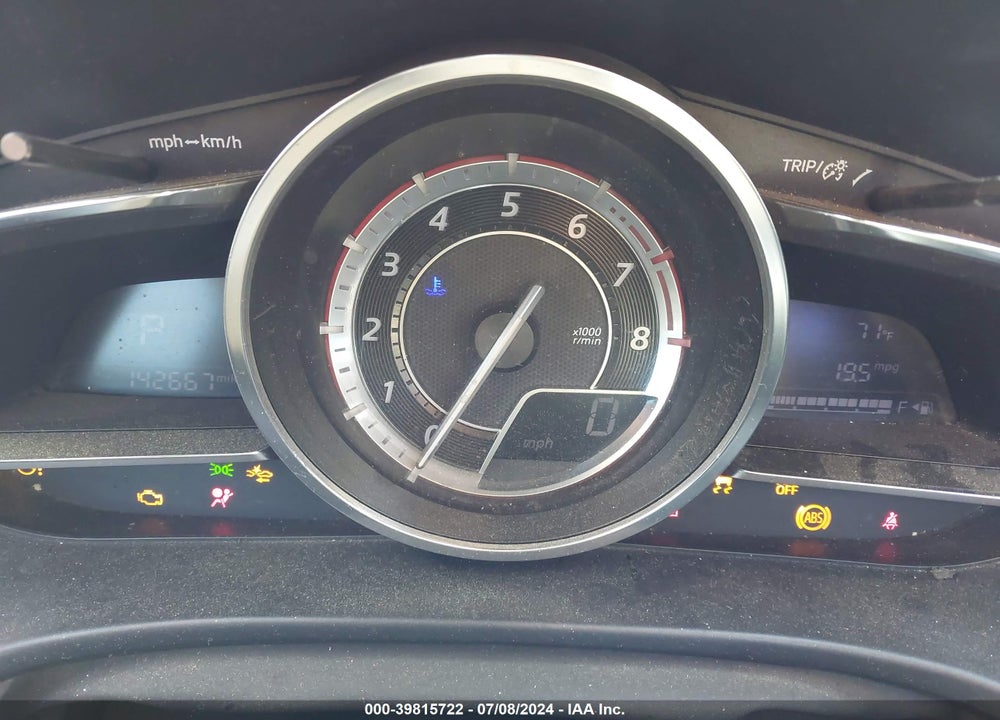 2014 MAZDA 3 S GRAND TOURING VIN: JM1BM1W36E1130693