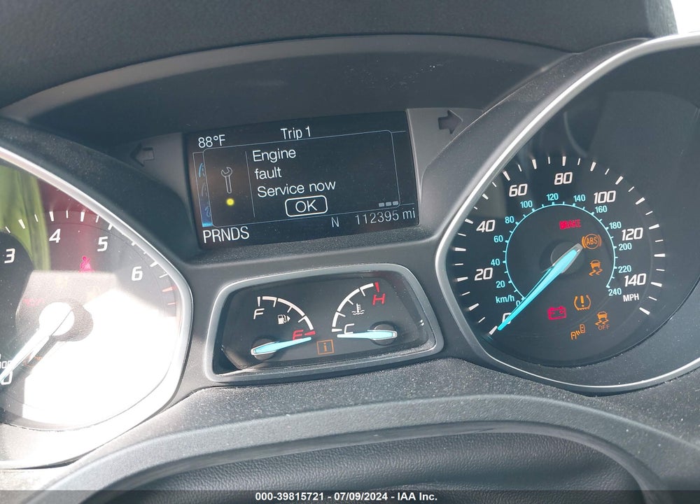 2014 FORD ESCAPE TITANIUM VIN: 1FMCU9J99EUC33986