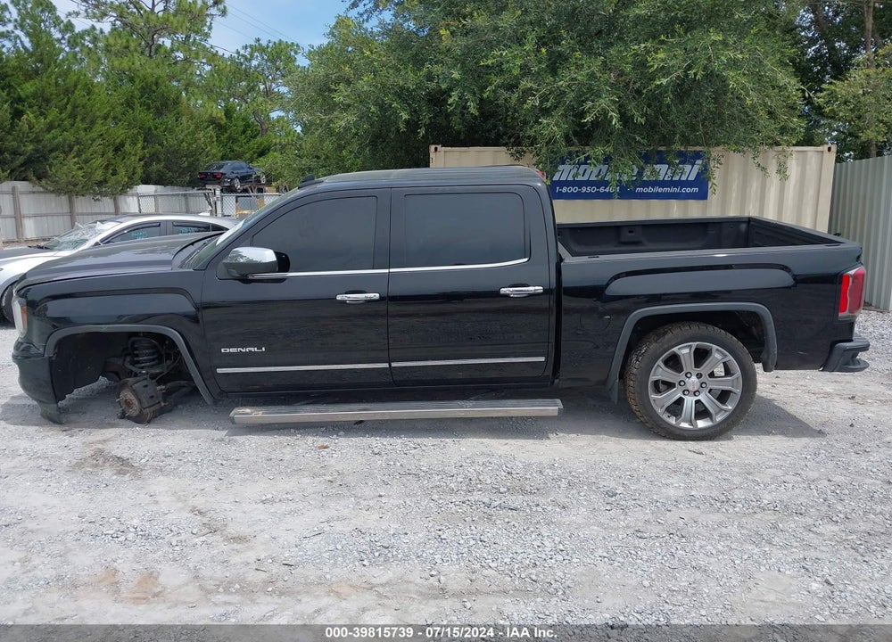 2017 GMC SIERRA 1500 DENALI VIN: 3GTP1PEC4HG266278