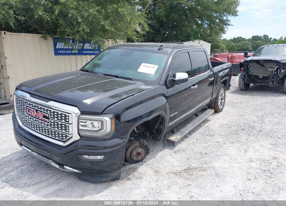 2017 GMC SIERRA 1500 DENALI VIN: 3GTP1PEC4HG266278