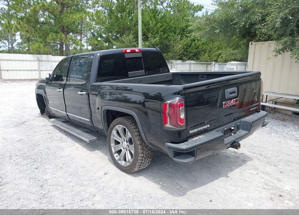 2017 GMC SIERRA 1500 DENALI VIN: 3GTP1PEC4HG266278