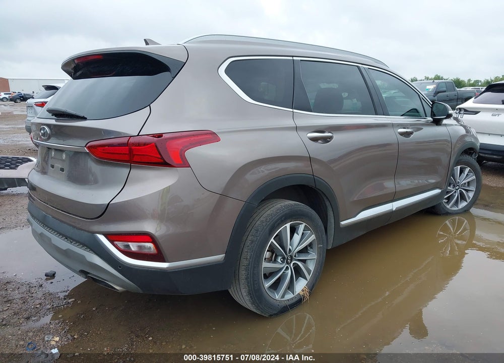2019 HYUNDAI SANTA FE LIMITED VIN: 5NMS53AD8KH067526