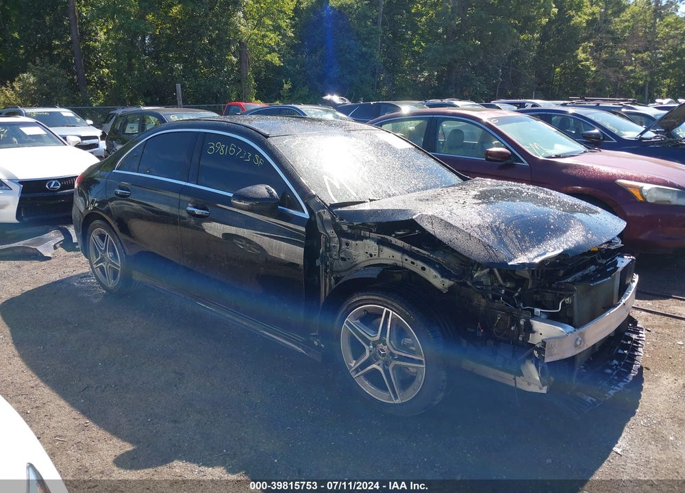 2021 MERCEDES-BENZ A 220 VIN: W1K3G4EB1MJ287994