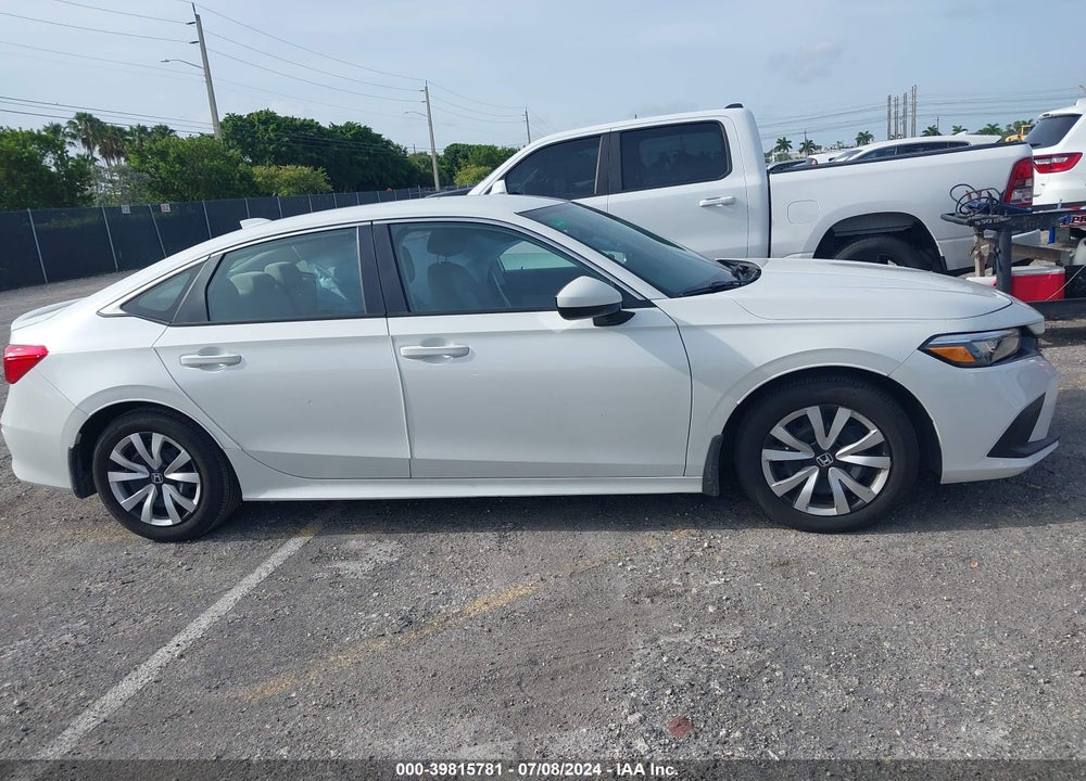 2023 HONDA CIVIC LX VIN: 2HGFE2F24PH555119