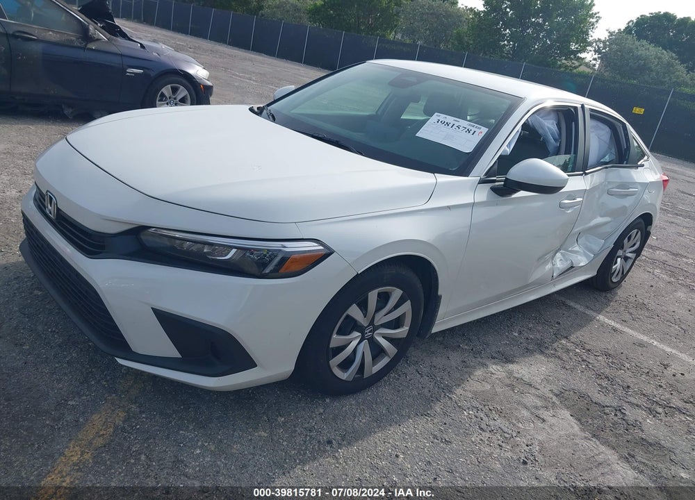 2023 HONDA CIVIC LX VIN: 2HGFE2F24PH555119