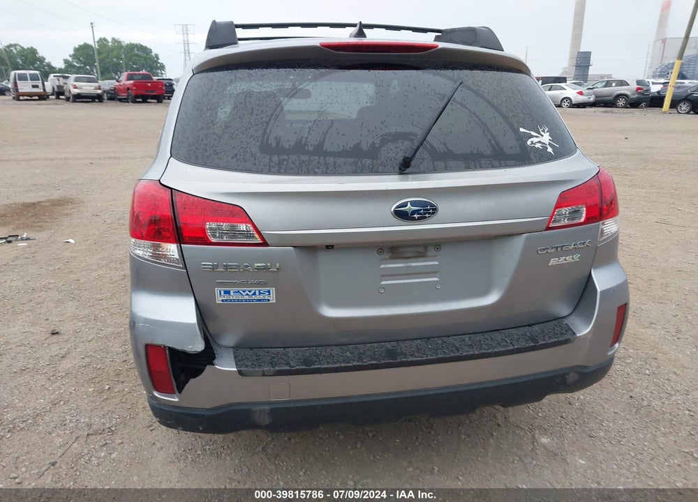 2011 SUBARU OUTBACK 2.5I LIMITED VIN: 4S4BRBLC2B3431016
