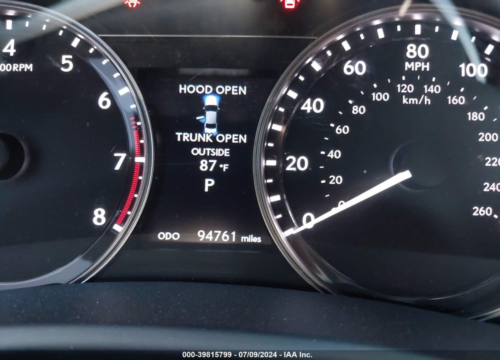 2014 LEXUS GS 350 VIN: JTHBE1BL4E5040565
