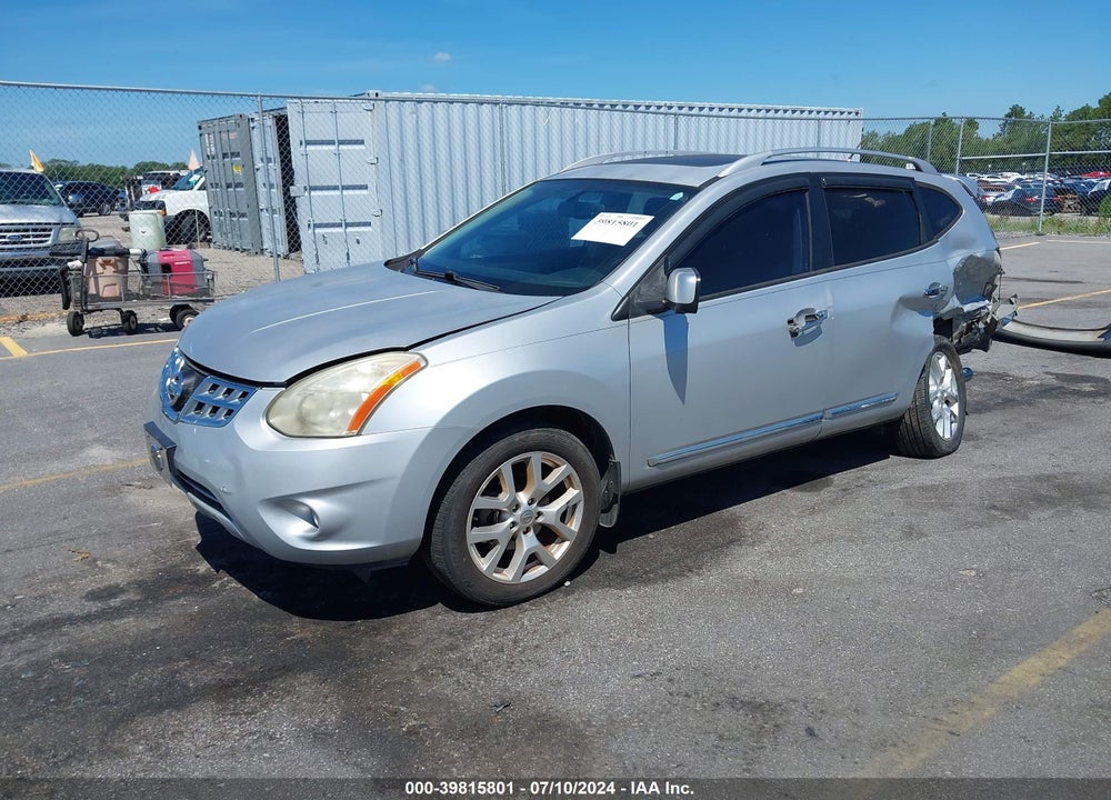 2012 NISSAN ROGUE SV W/SL PKG VIN: JN8AS5MT9CW291734